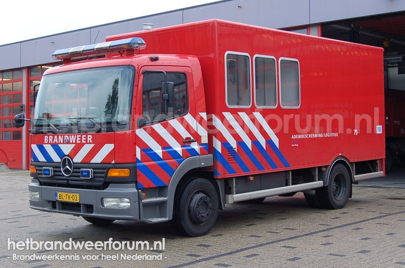 75 Adembeschermingsvoertuig