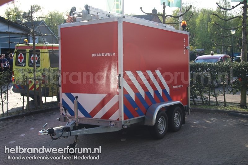 14-1129 Oefen Materialen Aanhanger