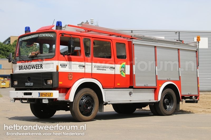 Tankautospuit Jeugdbrandweer Veenendaal