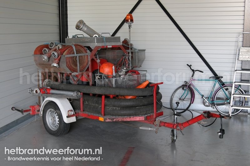 Motorspuitaanhanger Den Oever