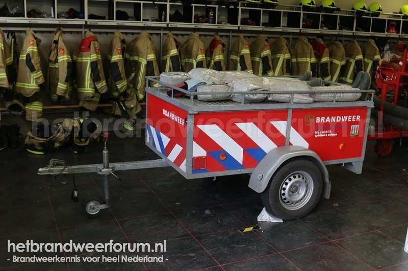 Oefenmaterialenaanhanger Medemblik