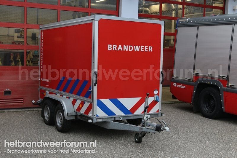 Oefenmatrialenaanhanger Aalsmeer