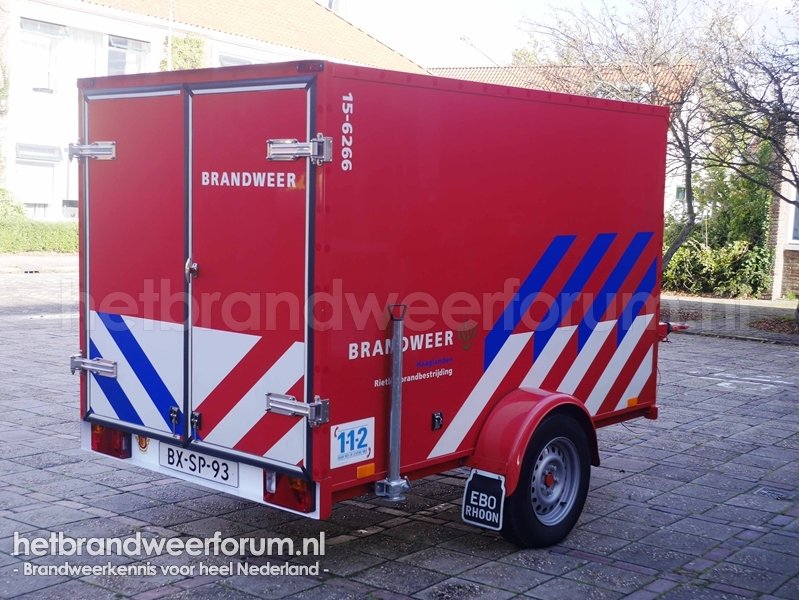 15-6266 Rietenkapbrandbestrijdingsaanhanger