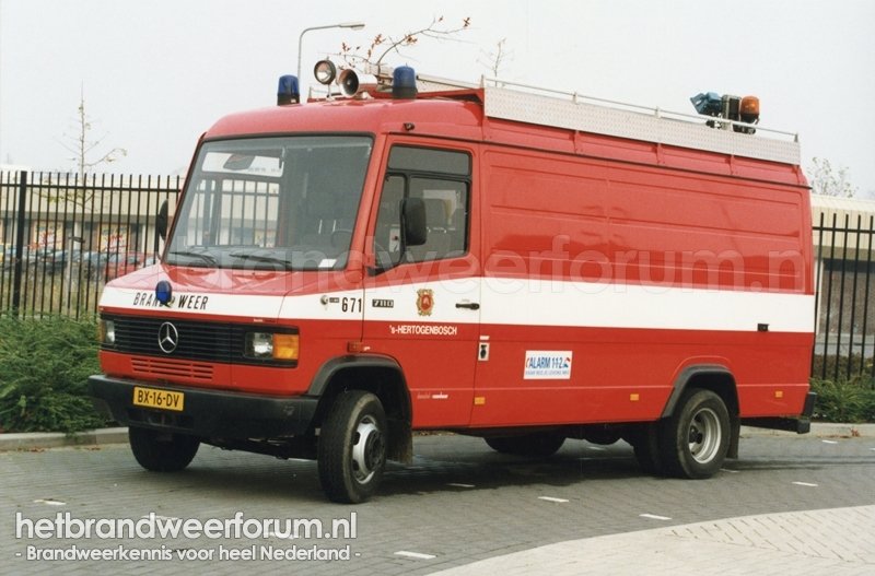 671 Gereedschap/Materiaalvoertuig (BX-16-DV)