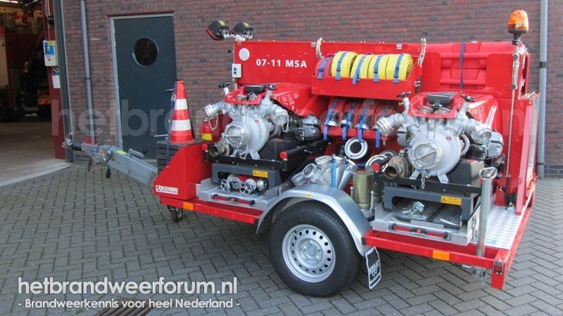 07-1167 Motorspuitaanhanger