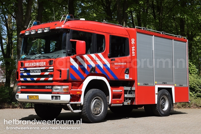 06-1441 Tankautospuit Terreinvaardig Natuurbrandbestrijding