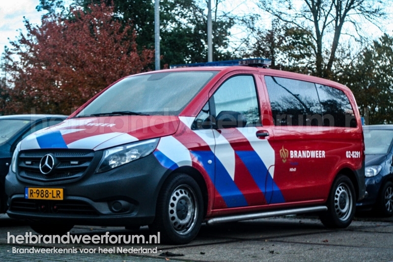 02-0291 Dienstbus Hoofofficier van Dienst