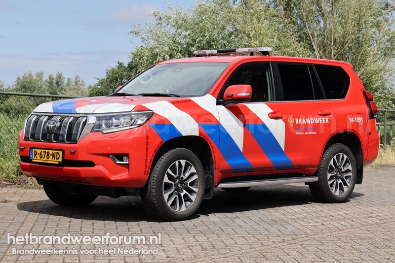 14-1091 Dienstvoertuig Officier van Dienst