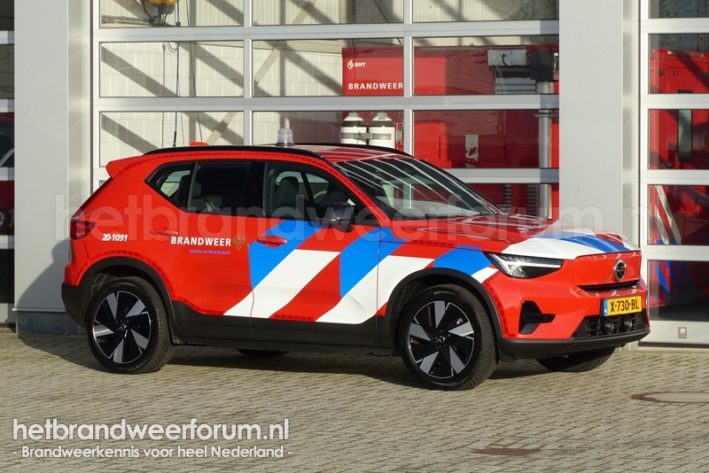 20-1091 Dienstvoertuig Hoofd Brandweerzorg