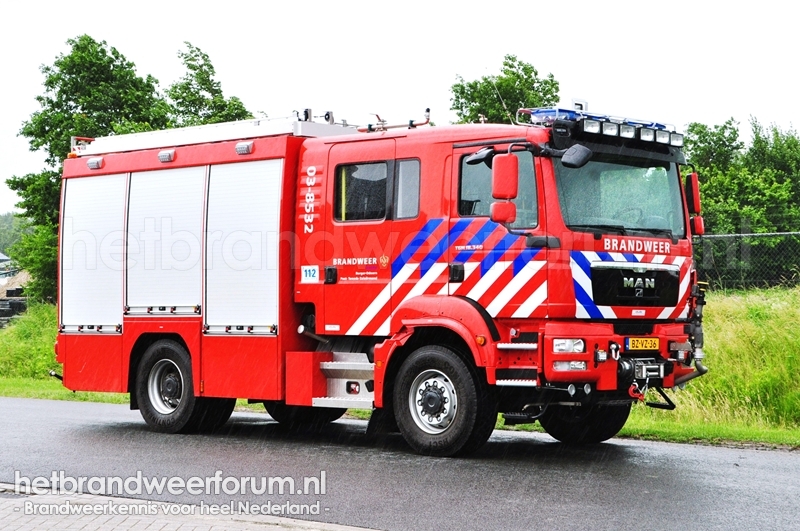 03-8541 Tankautospuit Terreinvaardig Natuurbrandbestrijding