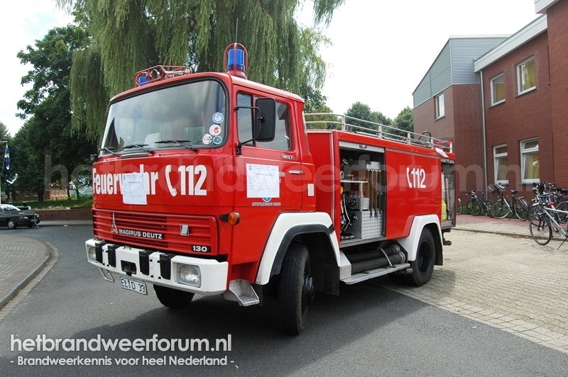 Tankautospuit Airport Hoogeveen