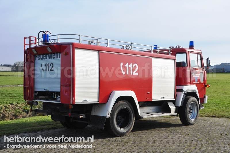 Tankautospuit Airport Hoogeveen