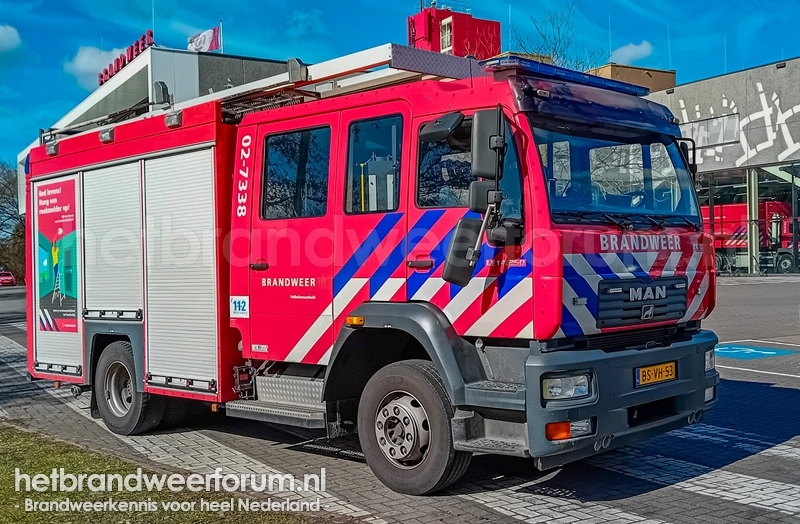 02-7338 Tankautospuit Vakbekwaamheid
