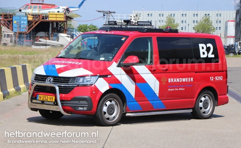 12-9292 Dienstvoertuig Airport Fire Officer