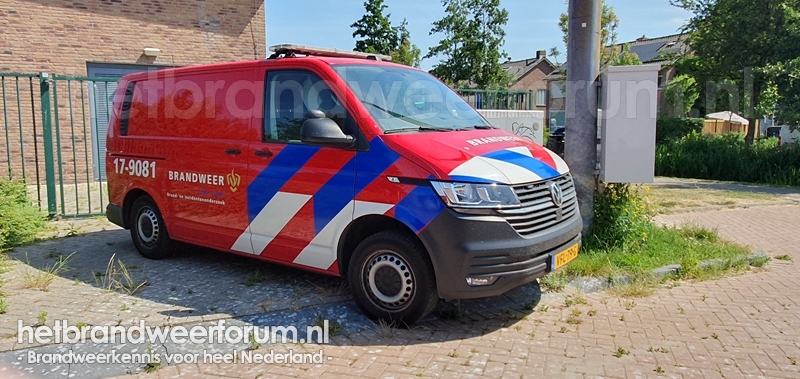 17-9081 Dienstvoertuig Team Brand- en Incidentenonderzoek