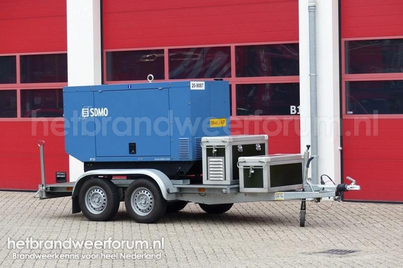 20-9087 Stroomaggregaat Aanhanger