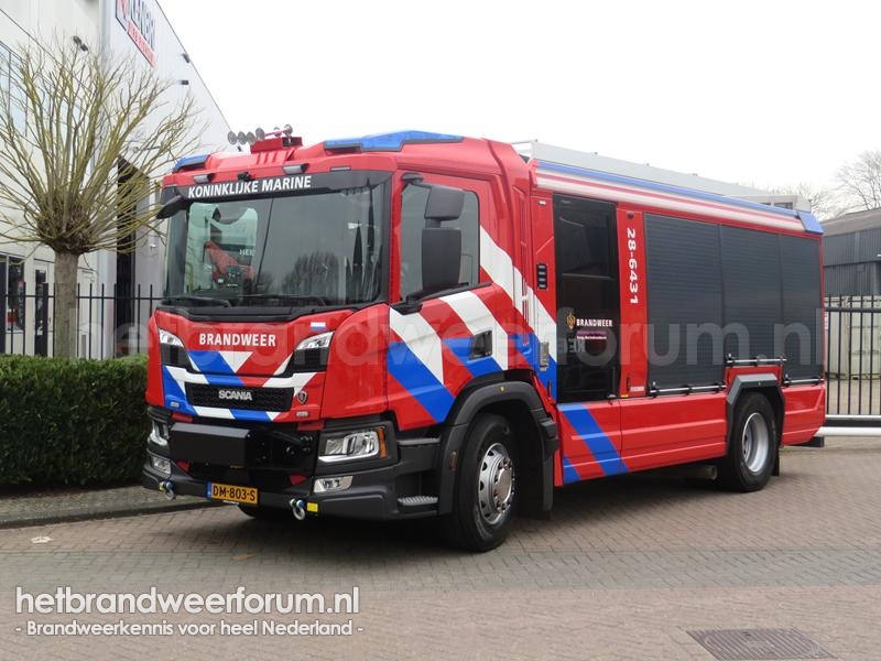28-6431 Tankautospuit Scheepsbrandbestrijding